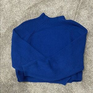 Hollister Royal Blue Knit Sweater